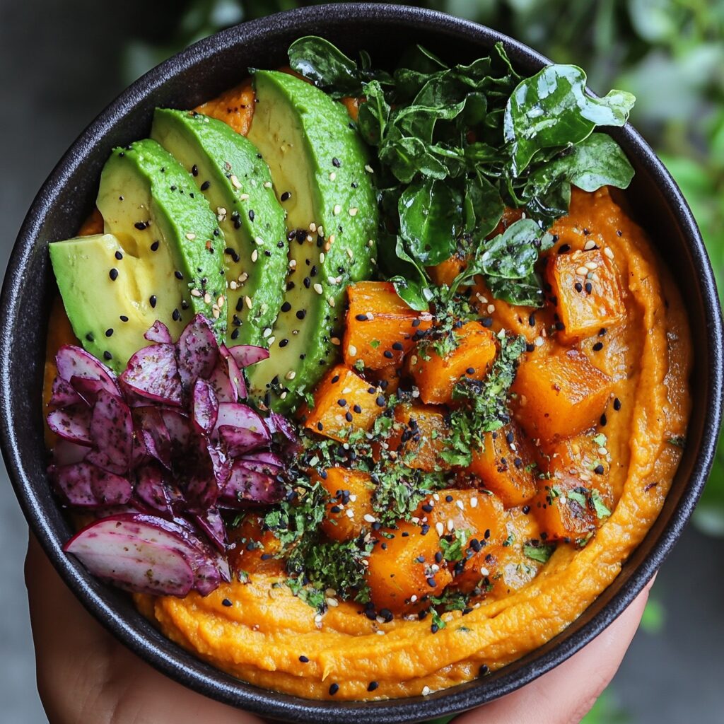 bol vegetarien avocat carottes