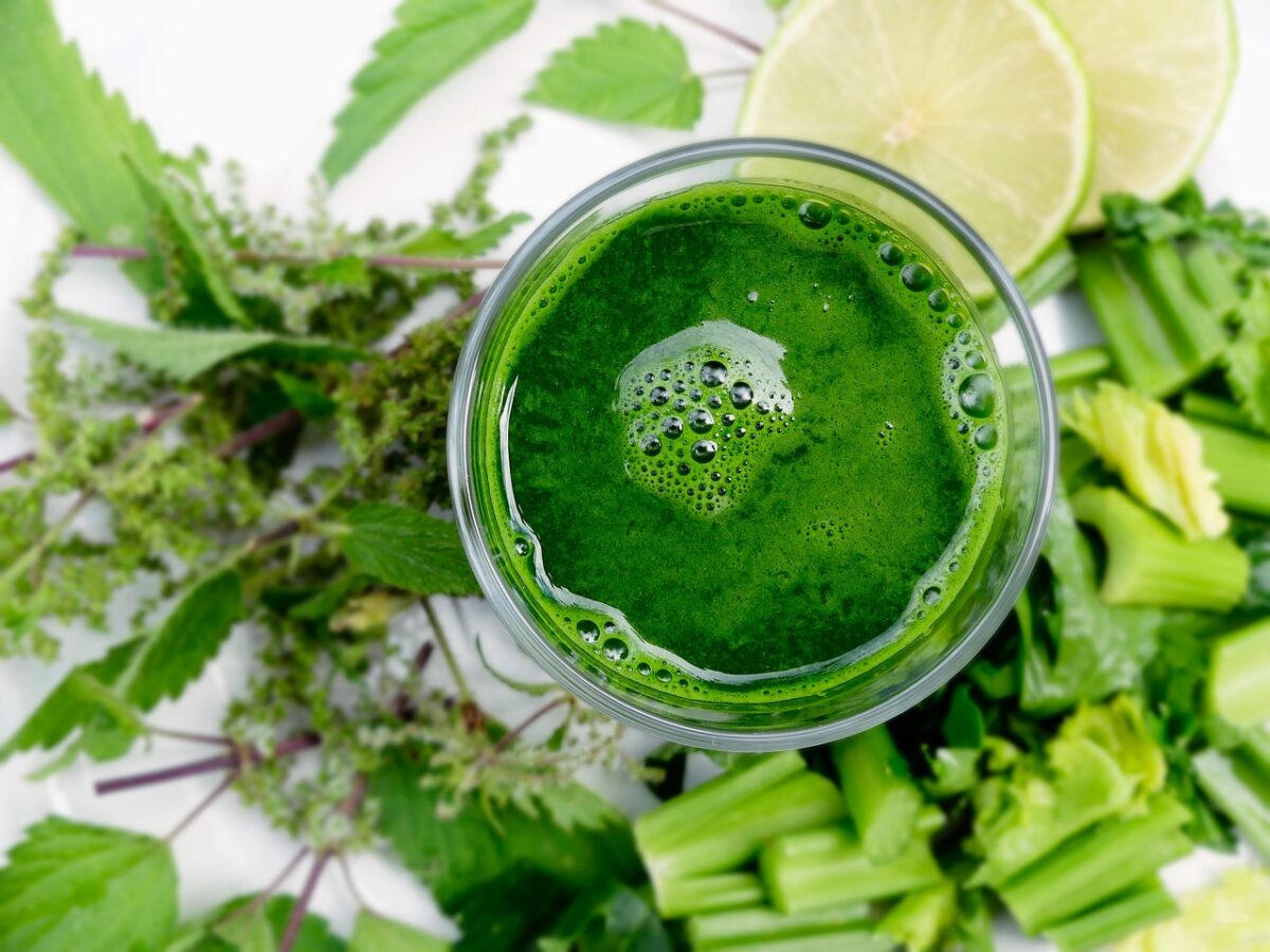 smoothie vert aux legumes