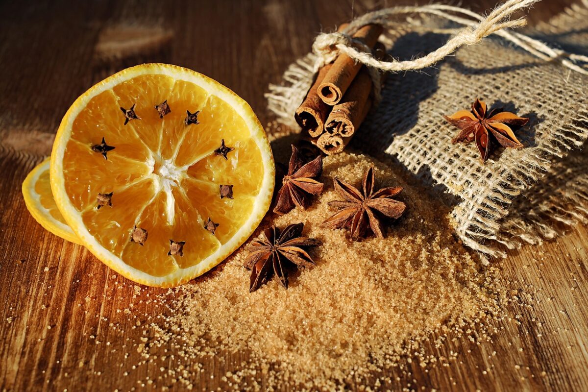 vanille cannelle anis orange