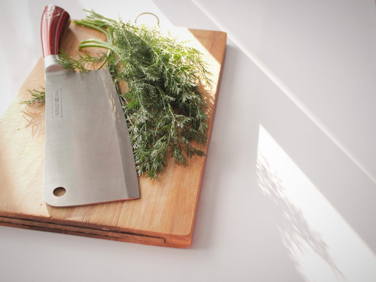 grand couteau de cuisine