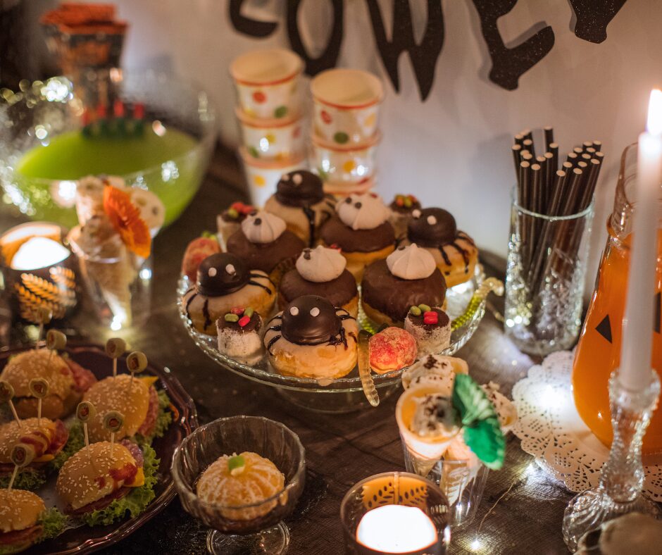 table deco halloween