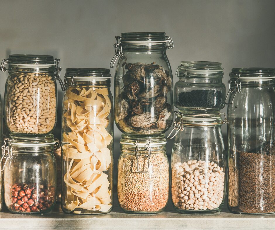 bocaux aliments cuisine