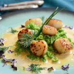 entree plat de saint jacques