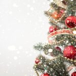 sapin noel deco rouge